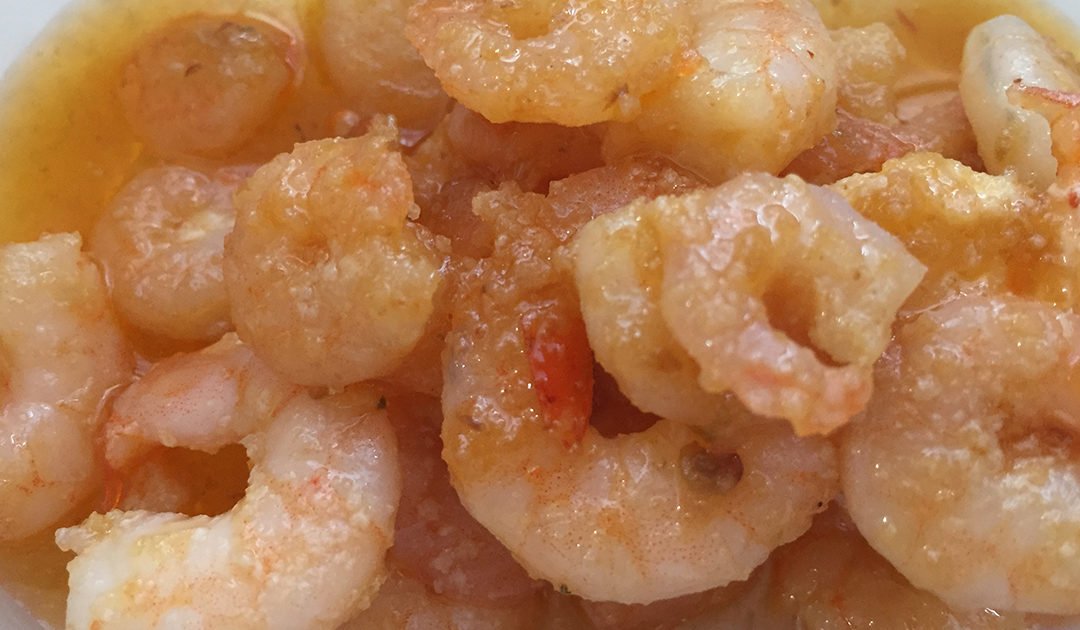 Camarones al Mojo
