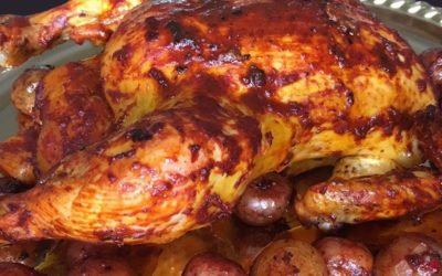 Pollo Envinado al Pastor